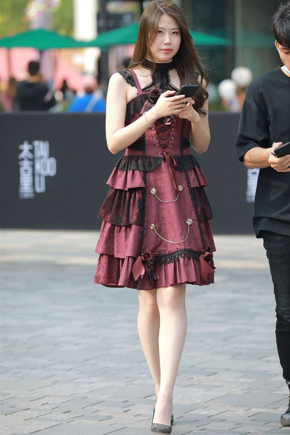 图片[1]-四九城嘎子街拍作品肉丝高跟女友1-街拍流行馆