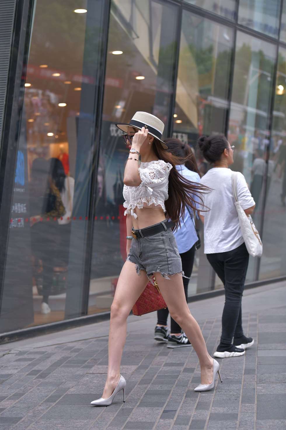 图片[5]-红石街拍作品性感高跟时尚长腿美女-街拍流行馆